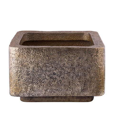 Pot Indira Goud Aluminium H73cm Set van 2 PTMD