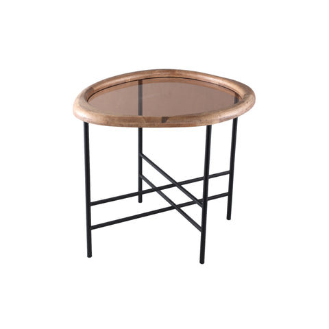 Salontafel Neelix Natural Rubberwood Organic S PTMD