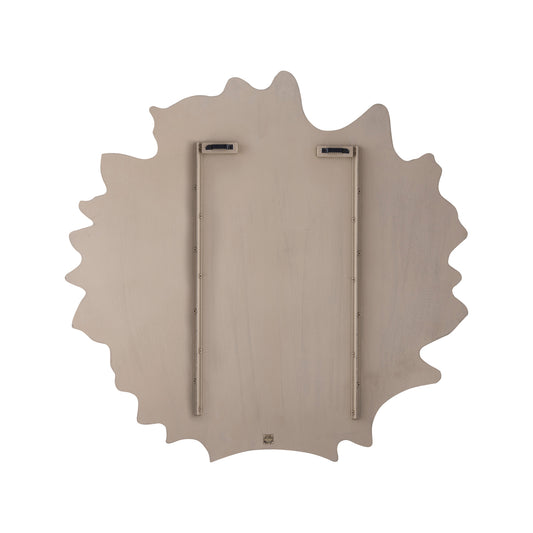 PTMD Ceanna Brown MDF Wandpaneel Golvend rond S - 90cm