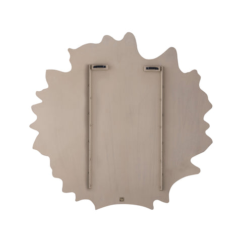 PTMD Ceanna Brown MDF Wandpaneel Golvend rond S - 90cm