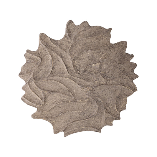 PTMD Ceanna Brown MDF Wandpaneel Golvend rond S - 90cm