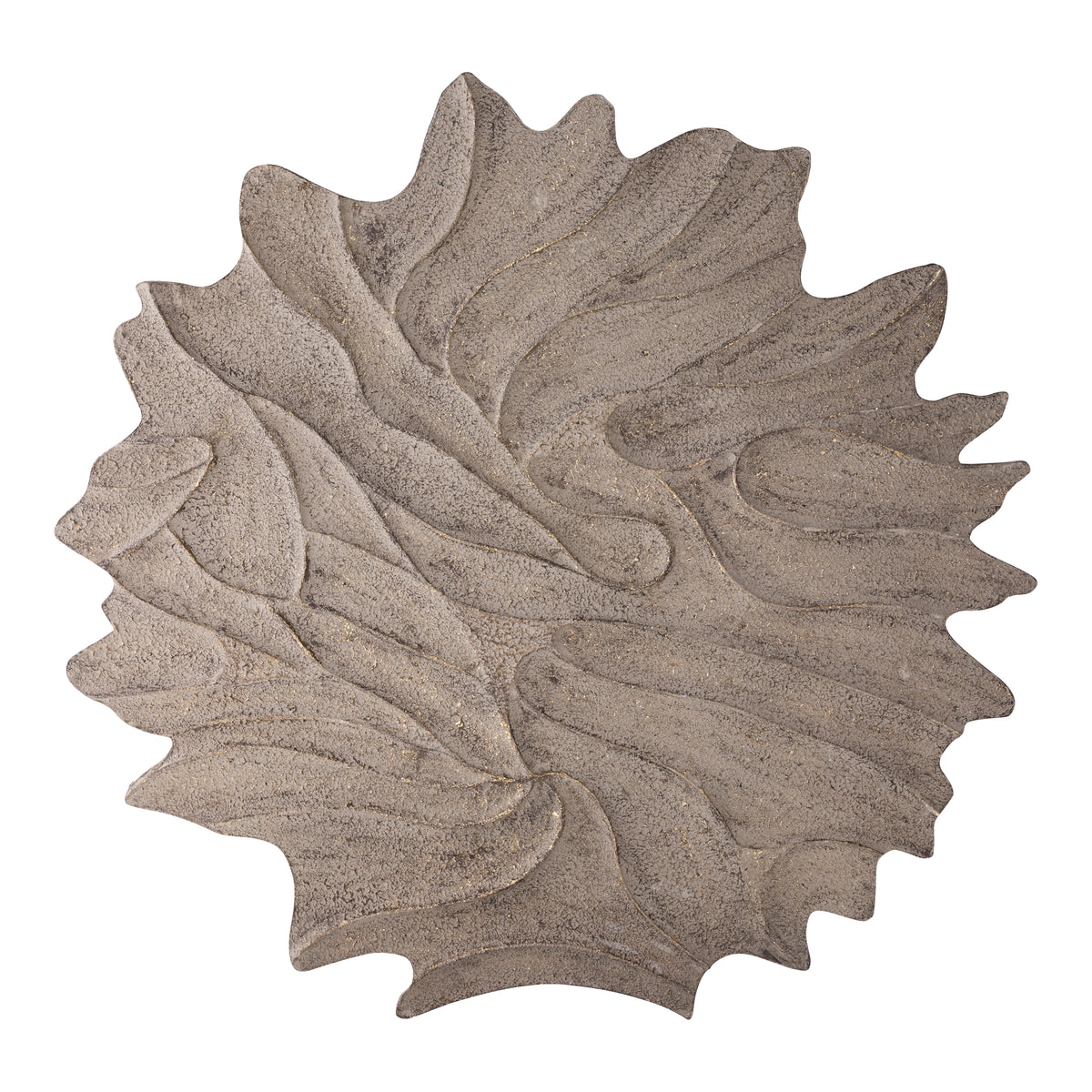 Ptmd-Ceanna Brown MDF wandpaneel golvend rond L