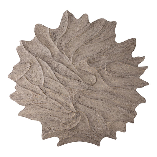 Ptmd-Ceanna Brown MDF wandpaneel golvend rond L