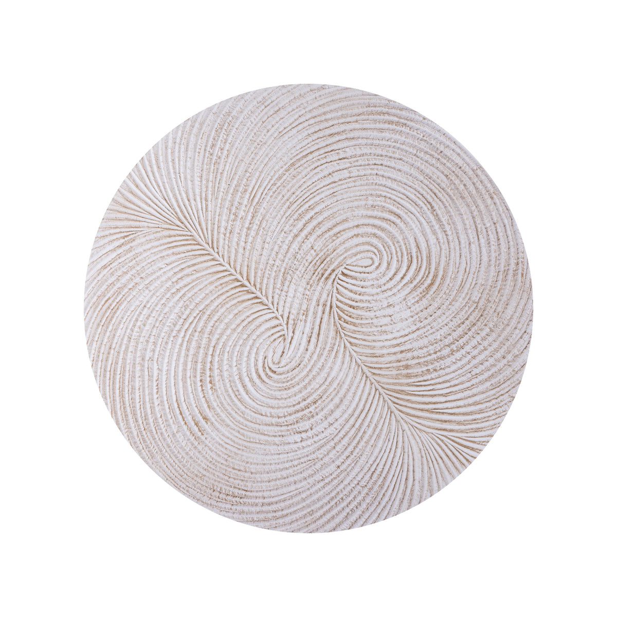 Wandpaneel Wiktor White Swirl Carved 90 cm PTMD