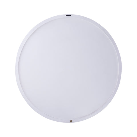 Wandpaneel Wiktor Wit Swirl Rond 120 cm PTMD