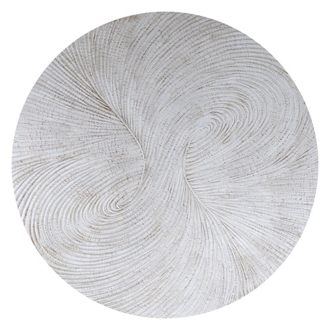 Wandpaneel Wiktor White Swirl Carved 180 cm PTMD