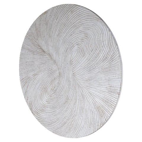 Wandpaneel Wiktor White Swirl Carved 180 cm PTMD