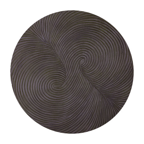 Wandpaneel Wiktor Brown Swirl Carved 90 cm PTMD