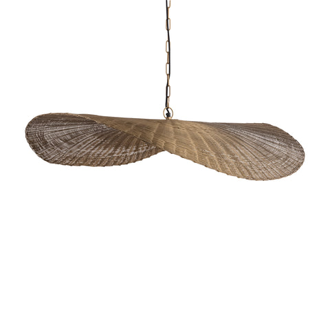 Hanglamp Shauney Goud Golvend Rond L PTMD