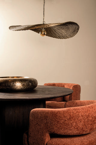 Hanglamp Shauney Goud Golvend Rond L PTMD
