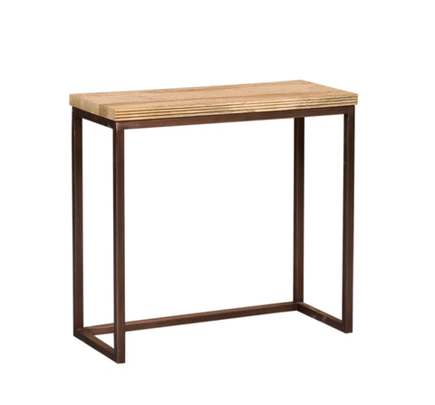 Sidetable Zoah Koper Rechthoekig Hout Set van 3 PTMD