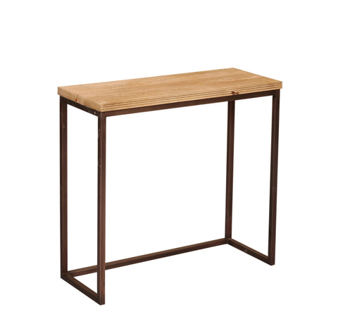 Sidetable Zoah Koper Rechthoekig Hout Set van 3 PTMD