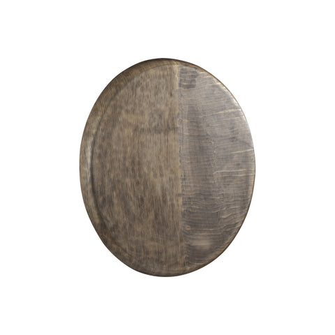 Wandpaneel Jowad Antiek Goud Aluminium Ribbel Ø80 cm PTMD