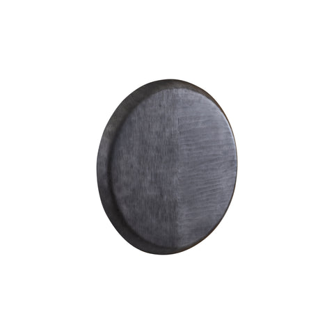 Wandpaneel Jowad Grafiet Aluminium Ribbel Ø60 cm PTMD