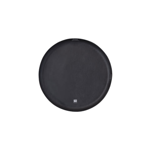 Wandpaneel Jowad Grafiet Aluminium Ribbel Ø60 cm PTMD