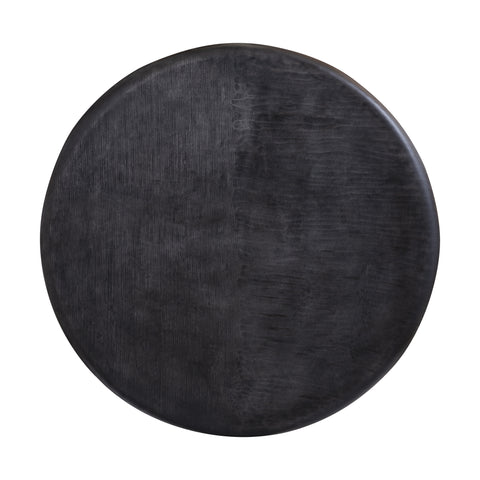 Wandpaneel Jowad Grafiet Aluminium Ribbel Ø95 cm PTMD