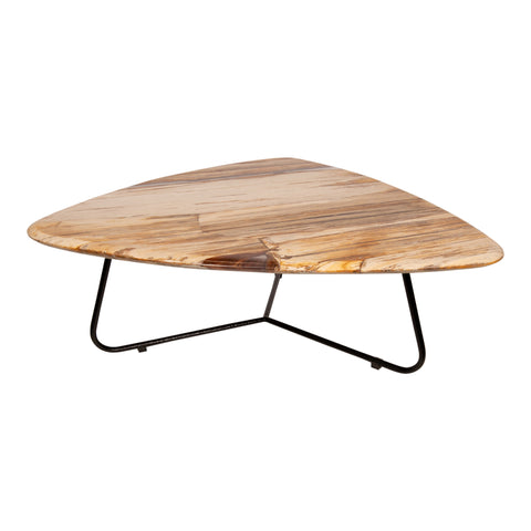 PTMD Deeba Salontafel Versteend Hout 95x85 cm