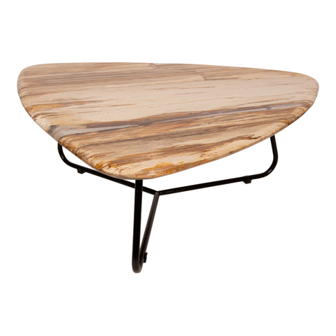 PTMD Deeba Salontafel Versteend Hout 95x85 cm