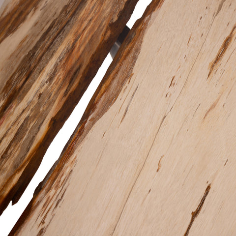PTMD Deeba Salontafel Versteend Hout 95x85 cm