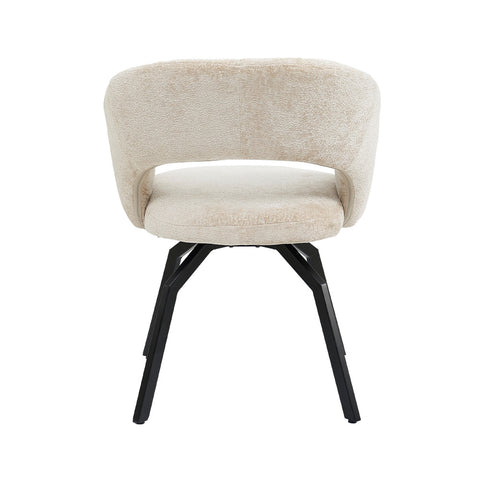 Eetkamerstoel Aranea Beige PTMD (set van 2)