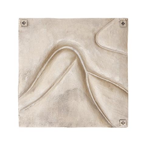 PTMD Gihan Gold Gegoten Aluminium Wandpaneel Wave Lines L
