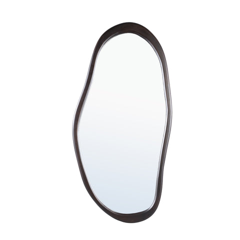 PTMD Barragh Brown Massief Houten Organische Spiegel Ovaal 122cm