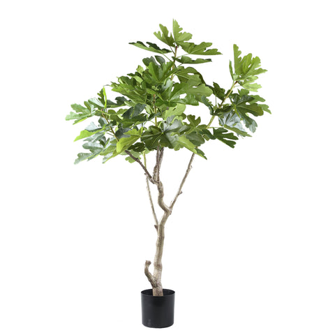 Kunstvijgenboom 152cm in Pot - PTMD - Onderhoudsvrij Groen