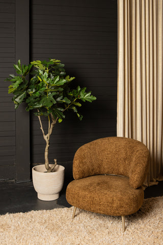 Kunstvijgenboom 152cm in Pot - PTMD - Onderhoudsvrij Groen