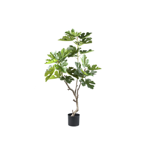 Kunstplant Vijgenboom Compact 122 cm In Pot PTMD