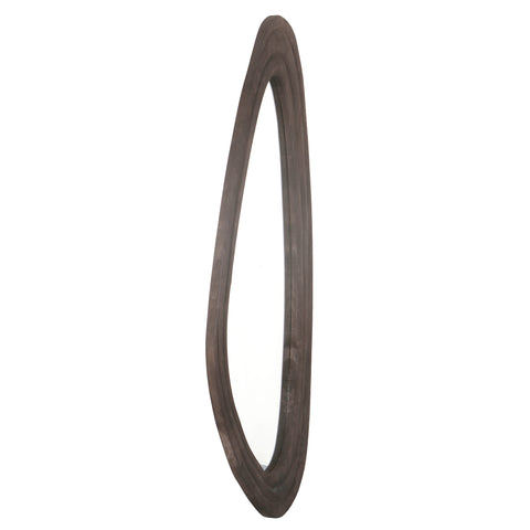 Spiegel Santin Bruin Mangohout Driehoekig 66x131 cm PTMD