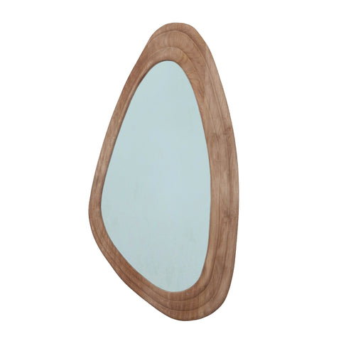 Spiegel Santin Natural Mangohout Driehoek 131 cm PTMD