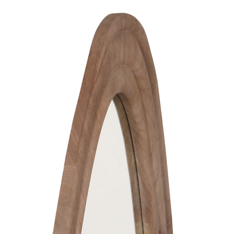 Spiegel Santin Natural Mangohout Driehoek 131 cm PTMD