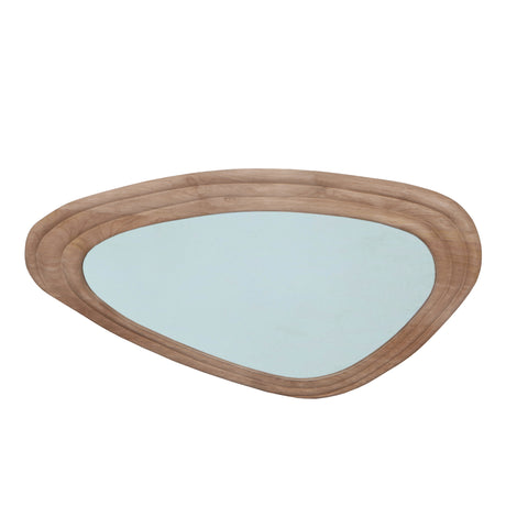 Spiegel Santin Natural Mangohout Driehoek 131 cm PTMD