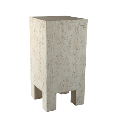 Bijzettafel Chandar Crème Rechthoekig 77 cm PTMD