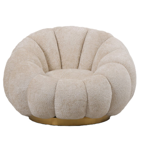 Fauteuil Daisy Crème PTMD