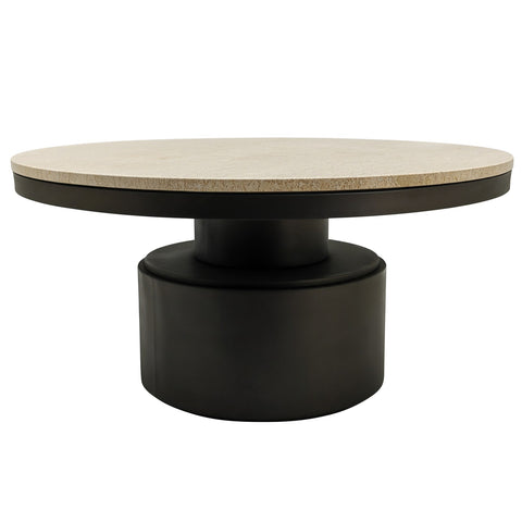 Salontafel Bregt Beige Marmer Rond – PTMD