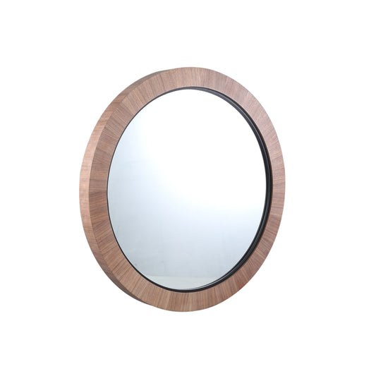PTMD Tiess Natural Ronde Spiegel Hout 101 cm -PTMD