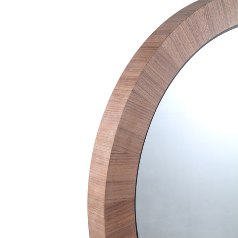 PTMD Tiess Natural Ronde Spiegel Hout 101 cm -PTMD