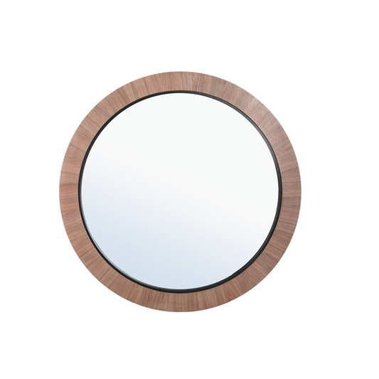 PTMD Tiess Natural Ronde Spiegel Hout 101 cm -PTMD
