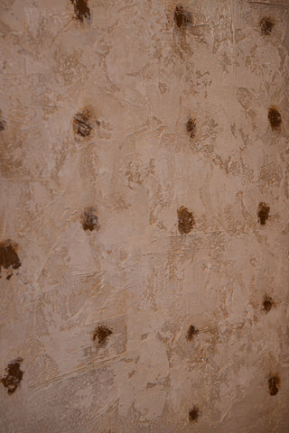 PTMD Porty Cream Canvas Schilderij  - Rechthoekig Bruin Patroon