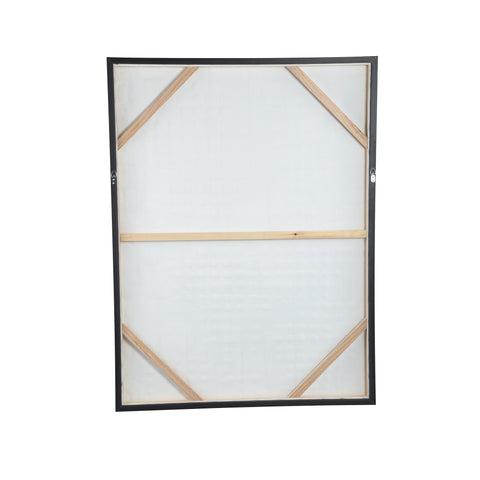 PTMD Pathe Bruin Canvas Schilderij Rechthoekig 122x92cm - Ruw Patroon