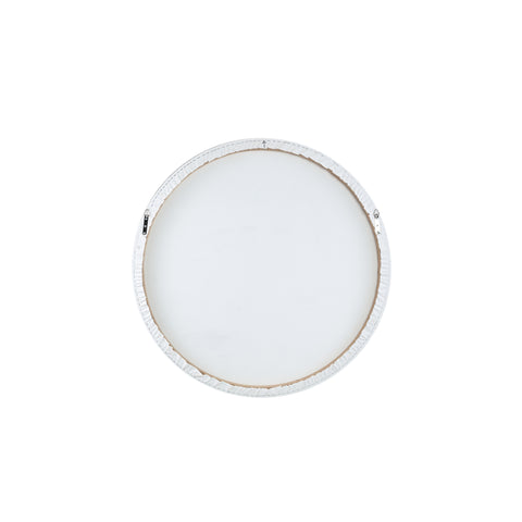 Canvas Schilderij Kemp Brown Rond 90 cm PTMD.