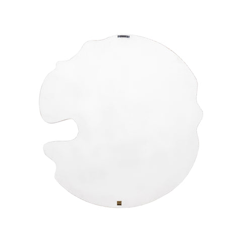 Wandpaneel Samraj Wit Golfstructuur 90x90 cm PTMD