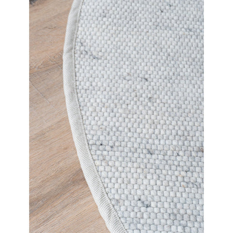 Vloerkleed Scott Ivoor Rond ø160 cm