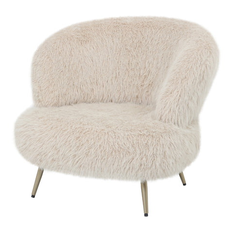 Fauteuil Franklyn Beige Harig  PTMD