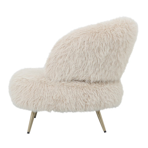 Fauteuil Franklyn Beige Harig  PTMD