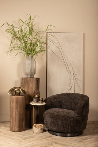 Fauteuil Filou Donkerbruin Eden 8 PTMD