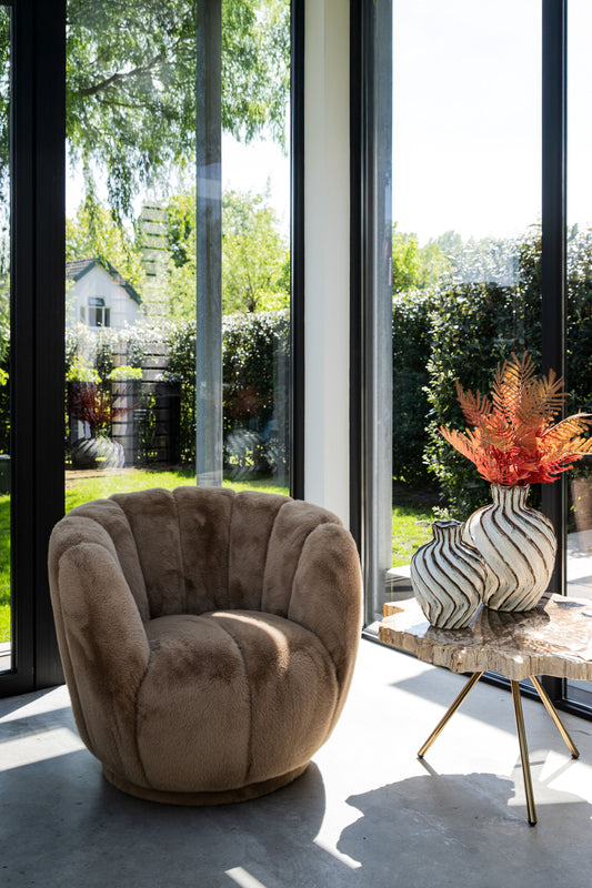 Furia Mocca Fauteuil Bont