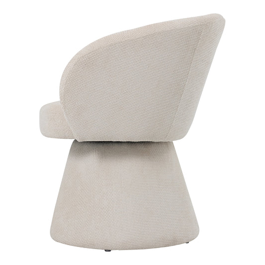 PTMD Hermes Crème Eetkamerstoel/ Fauteuil Eden 3