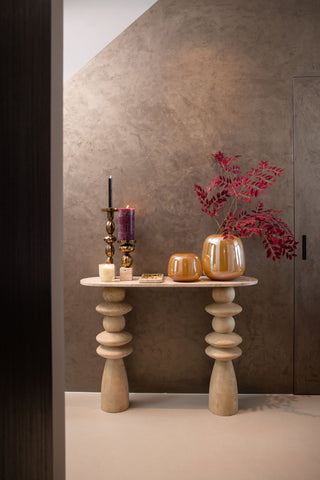 Sidetable Callain Mangohout Marmer 106 cm PTMD